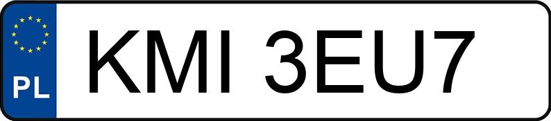 Numer rejestracyjny KMI 3EU7 posiada VOLKSWAGEN T-Roc 1.5 TSI MR`22 E6 R-Line - KMI3EU7