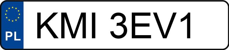Numer rejestracyjny KMI 3EV1 posiada RENAULT CLIO - KMI3EV1