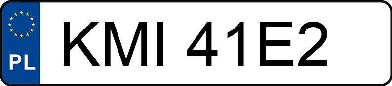 Numer rejestracyjny KMI 41E2 posiada SEAT LEON - KMI41E2