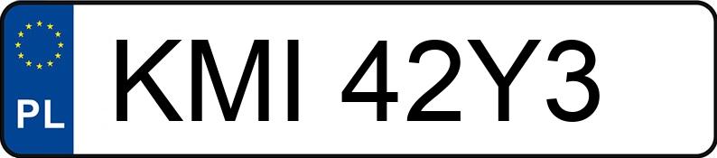 Numer rejestracyjny KMI 42Y3 posiada VOLKSWAGEN POLO - KMI42Y3 Numer rejestracyjny KMI 42Y3 posiada VOLKSWAGEN POLO - KMI42Y3