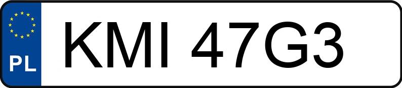 Numer rejestracyjny KMI 47G3 posiada RENAULT MEGANE GRANDTOUR - KMI47G3 Numer rejestracyjny KMI 47G3 posiada RENAULT MEGANE GRANDTOUR - KMI47G3