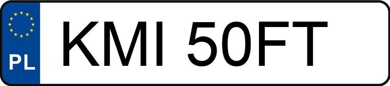 Numer rejestracyjny KMI 50FT posiada FIAT PANDA - KMI50FT Numer rejestracyjny KMI 50FT posiada FIAT PANDA - KMI50FT