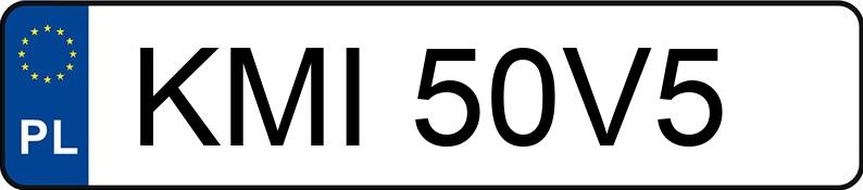 Numer rejestracyjny KMI 50V5 posiada CITROEN JUMPY SPACE TOURER - KMI50V5