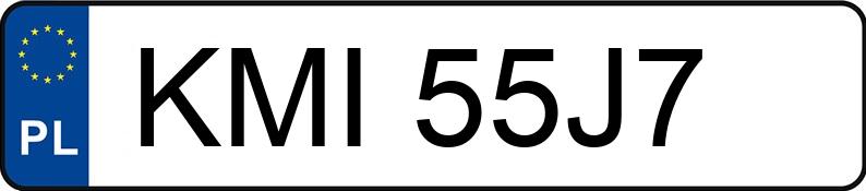 Numer rejestracyjny KMI 55J7 posiada FORD MONDEO - KMI55J7