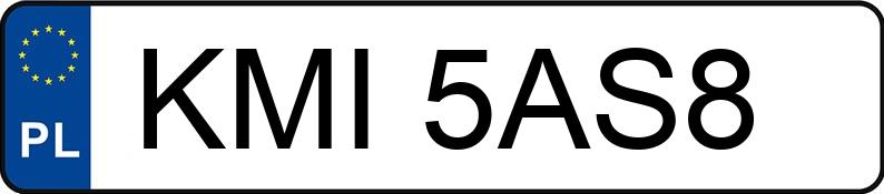 Numer rejestracyjny KMI 5AS8 posiada RENAULT MASTER - KMI5AS8