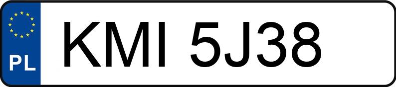 Numer rejestracyjny KMI 5J38 posiada SEAT LEON - KMI5J38 Numer rejestracyjny KMI 5J38 posiada SEAT LEON - KMI5J38