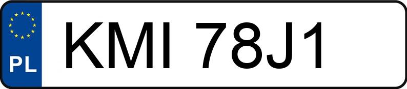 Numer rejestracyjny KMI 78J1 posiada CITROEN BERLINGO - KMI78J1