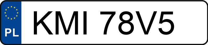 Numer rejestracyjny KMI 78V5 posiada RENAULT Clio IV 1.5 dCi MR`12 E5 Limited 90 - KMI78V5