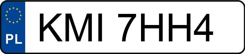 Numer rejestracyjny KMI 7HH4 posiada IVECO 70C17 - KMI7HH4 Numer rejestracyjny KMI 7HH4 posiada IVECO 70C17 - KMI7HH4