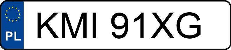 Numer rejestracyjny KMI 91XG posiada RENAULT MEGANE - KMI91XG