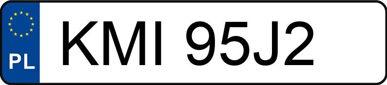 Numer rejestracyjny KMI 95J2 posiada RENAULT CLIO - KMI95J2