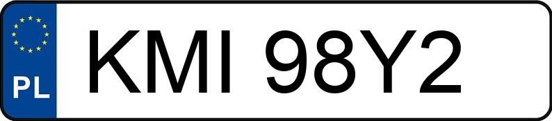 Numer rejestracyjny KMI 98Y2 posiada FORD MONDEO - KMI98Y2 Numer rejestracyjny KMI 98Y2 posiada FORD MONDEO - KMI98Y2