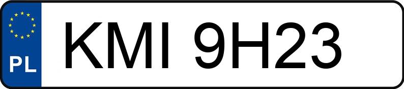 Numer rejestracyjny KMI 9H23 posiada OPEL ASTRA - KMI9H23