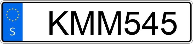 Numer rejestracyjny KMM545 posiada Leyland Mini 1000