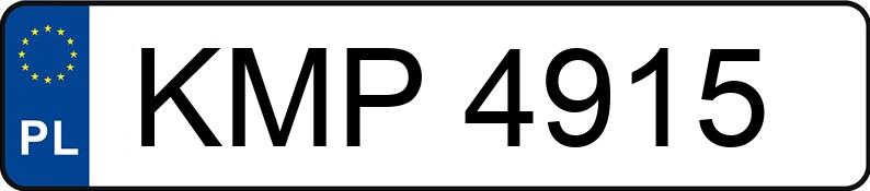 Numer rejestracyjny KMP 4915 posiada FIAT 126 ELX MALUCH SX KAT - KMP4915