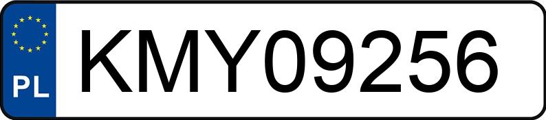 Numer rejestracyjny KMY 09256 posiada CITROEN C4 AIRCROSS - KMY09256