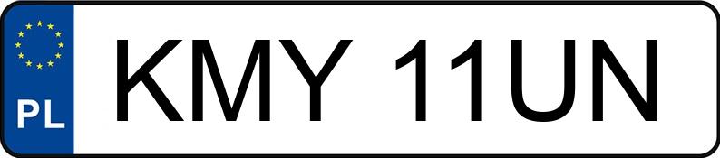 Numer rejestracyjny KMY 11UN posiada HYUNDAI Getz 1.1 MR`05 E4 Basic - KMY11UN Numer rejestracyjny KMY 11UN posiada HYUNDAI Getz 1.1 MR`05 E4 Basic - KMY11UN