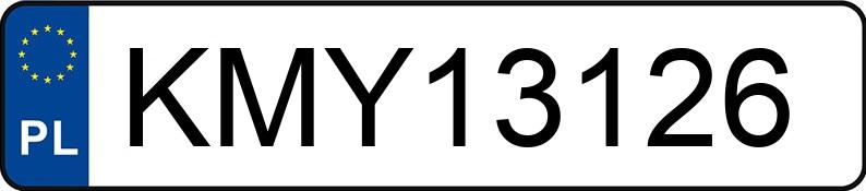 Numer rejestracyjny KMY 13126 posiada VOLKSWAGEN PASSAT - KMY13126 Numer rejestracyjny KMY 13126 posiada VOLKSWAGEN PASSAT - KMY13126