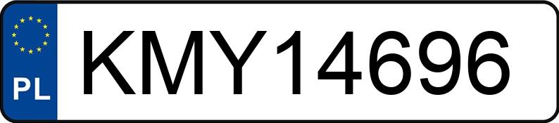 Numer rejestracyjny KMY 14696 posiada AUDI A4 - KMY14696 Numer rejestracyjny KMY 14696 posiada AUDI A4 - KMY14696