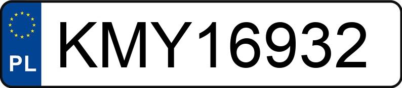 Numer rejestracyjny KMY 16932 posiada FIAT Panda 1.1 MR`03 E4 Actual Plus - KMY16932