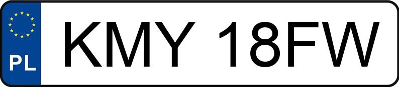 Numer rejestracyjny KMY 18FW posiada URSUS C 1.6t 360 - KMY18FW Numer rejestracyjny KMY 18FW posiada URSUS C 1.6t 360 - KMY18FW