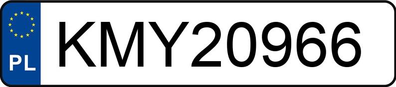 Numer rejestracyjny KMY 20966 posiada SEAT Altea 1.9 TDI MR`04 E4 5P1 Stylance - KMY20966 Numer rejestracyjny KMY 20966 posiada SEAT Altea 1.9 TDI MR`04 E4 5P1 Stylance - KMY20966