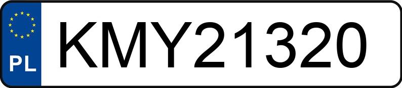 Numer rejestracyjny KMY 21320 posiada BMW 325 - KMY21320 Numer rejestracyjny KMY 21320 posiada BMW 325 - KMY21320
