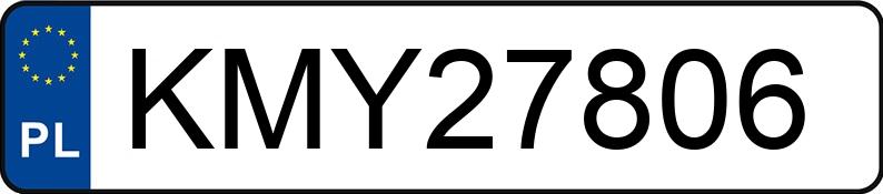 Numer rejestracyjny KMY 27806 posiada AUDI S3 SPORTBACK - KMY27806 Numer rejestracyjny KMY 27806 posiada AUDI S3 SPORTBACK - KMY27806