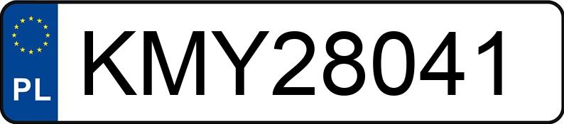 Numer rejestracyjny KMY 28041 posiada PEUGEOT PARTNER HUSKY - KMY28041