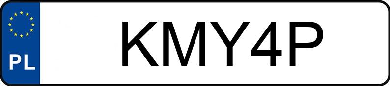 El número de registro KMY 4P tiene MERCEDES-BENZ 300 D - KMY4P