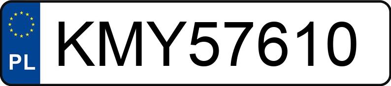 Numer rejestracyjny KMY 57610 posiada BMW 120D - KMY57610 Numer rejestracyjny KMY 57610 posiada BMW 120D - KMY57610