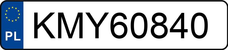 Numer rejestracyjny KMY 60840 posiada VOLKSWAGEN TOUAREG - KMY60840