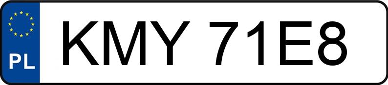 Numer rejestracyjny KMY 71E8 posiada SEAT TOLEDO 1.9 TDI - KMY71E8 Numer rejestracyjny KMY 71E8 posiada SEAT TOLEDO 1.9 TDI - KMY71E8