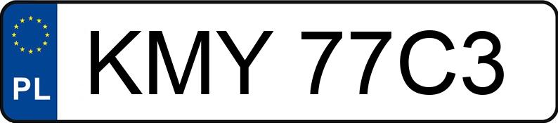 Numer rejestracyjny KMY 77C3 posiada OPEL VIVARO - KMY77C3 Numer rejestracyjny KMY 77C3 posiada OPEL VIVARO - KMY77C3