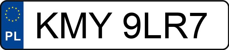 Numer rejestracyjny KMY 9LR7 posiada SEAT IBIZA - KMY9LR7