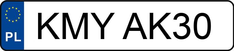 Numer rejestracyjny KMY AK30 posiada VOLKSWAGEN PASSAT - KMYAK30 Numer rejestracyjny KMY AK30 posiada VOLKSWAGEN PASSAT - KMYAK30