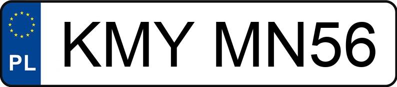 Numer rejestracyjny KMY MN56 posiada FARMTRAC 675DT P5 - KMYMN56