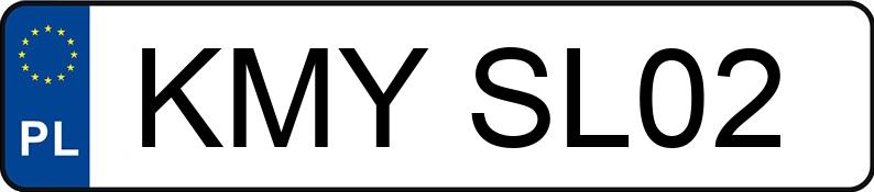 Numer rejestracyjny KMY SL02 posiada SKODA FABIA VAN - KMYSL02