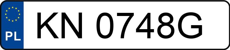 Numer rejestracyjny KN 0748G posiada SKODA OCTAVIA - KN0748G Numer rejestracyjny KN 0748G posiada SKODA OCTAVIA - KN0748G