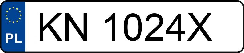 Numer rejestracyjny KN 1024X posiada MERCEDES-BENZ MARCO POLO - KN1024X