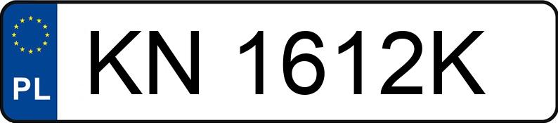 Numer rejestracyjny KN 1612K posiada BMW X7 XDRIVE40D - KN1612K