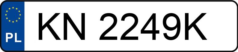 Numer rejestracyjny KN 2249K posiada RENAULT Clio IV MR`12 E5 Intens Energy 90 TCe - KN2249K