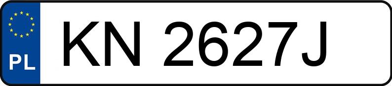 Numer rejestracyjny KN 2627J posiada SEAT EXEO - KN2627J