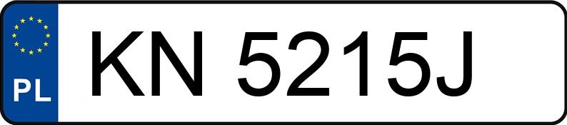Numer rejestracyjny KN 5215J posiada AUDI A5 SPORTBACK - KN5215J Numer rejestracyjny KN 5215J posiada AUDI A5 SPORTBACK - KN5215J