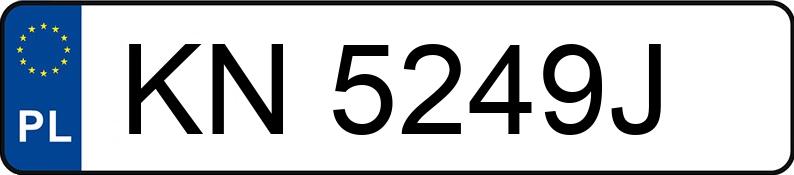 Numer rejestracyjny KN 5249J posiada FORD FIESTA - KN5249J Numer rejestracyjny KN 5249J posiada FORD FIESTA - KN5249J