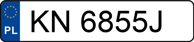 Numer rejestracyjny KN 6855J posiada SEAT LEON - KN6855J Numer rejestracyjny KN 6855J posiada SEAT LEON - KN6855J