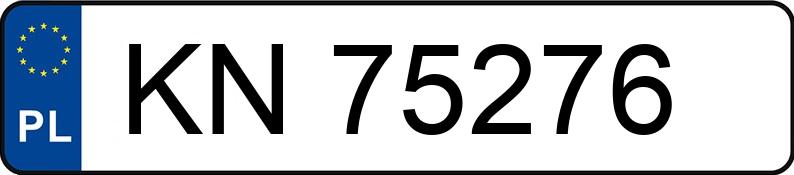 Numer rejestracyjny KN 75276 posiada MAZDA 3 - 1.6 MR`03 E3 Active - KN75276 Numer rejestracyjny KN 75276 posiada MAZDA 3 - 1.6 MR`03 E3 Active - KN75276