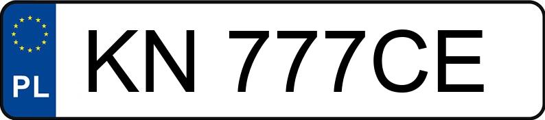 Numer rejestracyjny KN 777CE posiada MERCEDES-BENZ S 320 CDI - KN777CE Numer rejestracyjny KN 777CE posiada MERCEDES-BENZ S 320 CDI - KN777CE