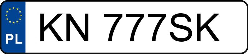 Numer rejestracyjny KN 777SK posiada MERCEDES-BENZ S 550 - KN777SK Numer rejestracyjny KN 777SK posiada MERCEDES-BENZ S 550 - KN777SK