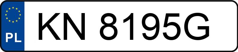 Numer rejestracyjny KN 8195G posiada SCANIA G 410 E6 19.0t G410 LA 4x2 MNA - KN8195G